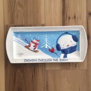 🍄#1 Holiday serving tray.